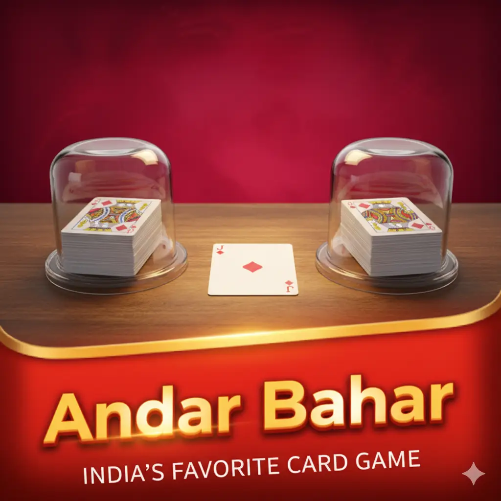 Play Andar Bahar online on Rummy 77 Game App